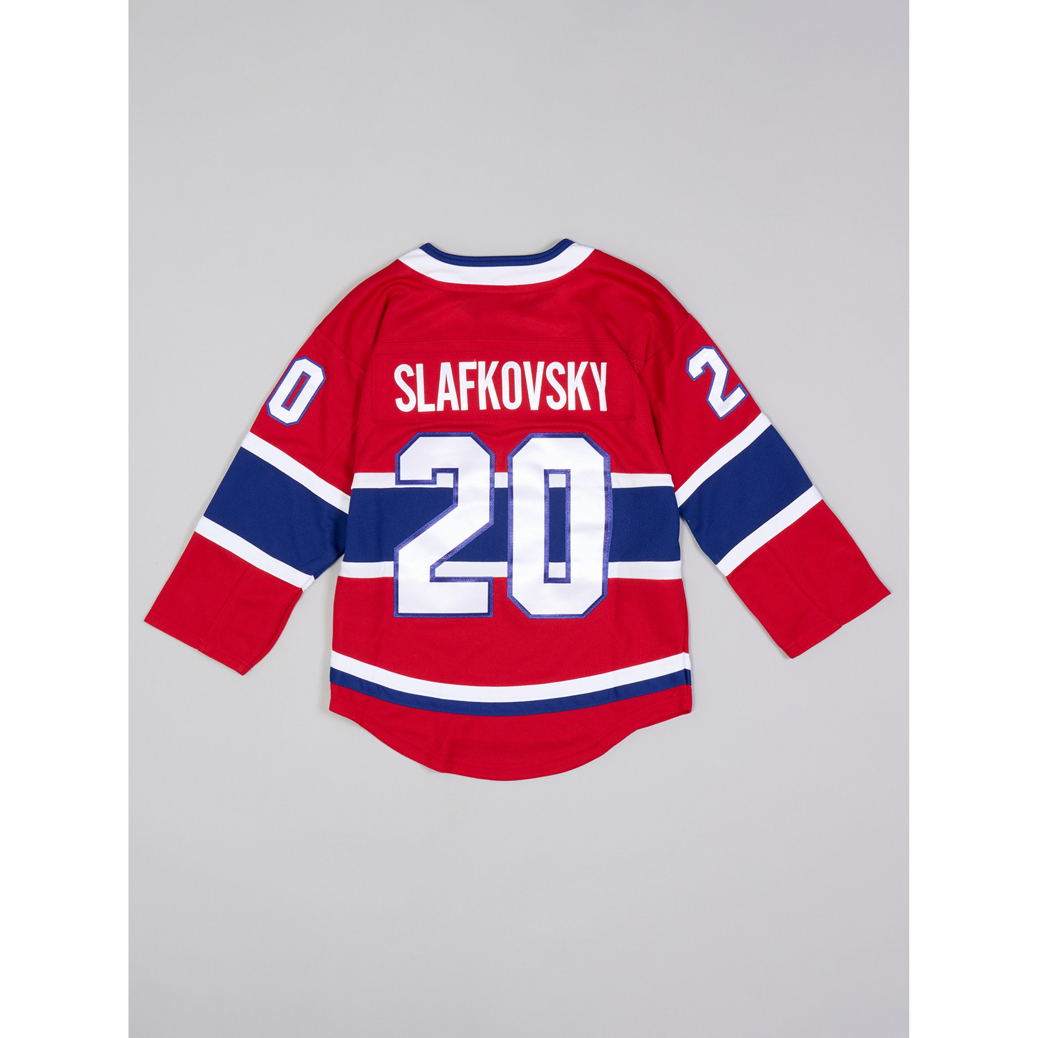 【ともや】NHL ユニフォーム Montreal Canadiens #20 Juraj Slafkovsky Youth Jersey - Tricolore