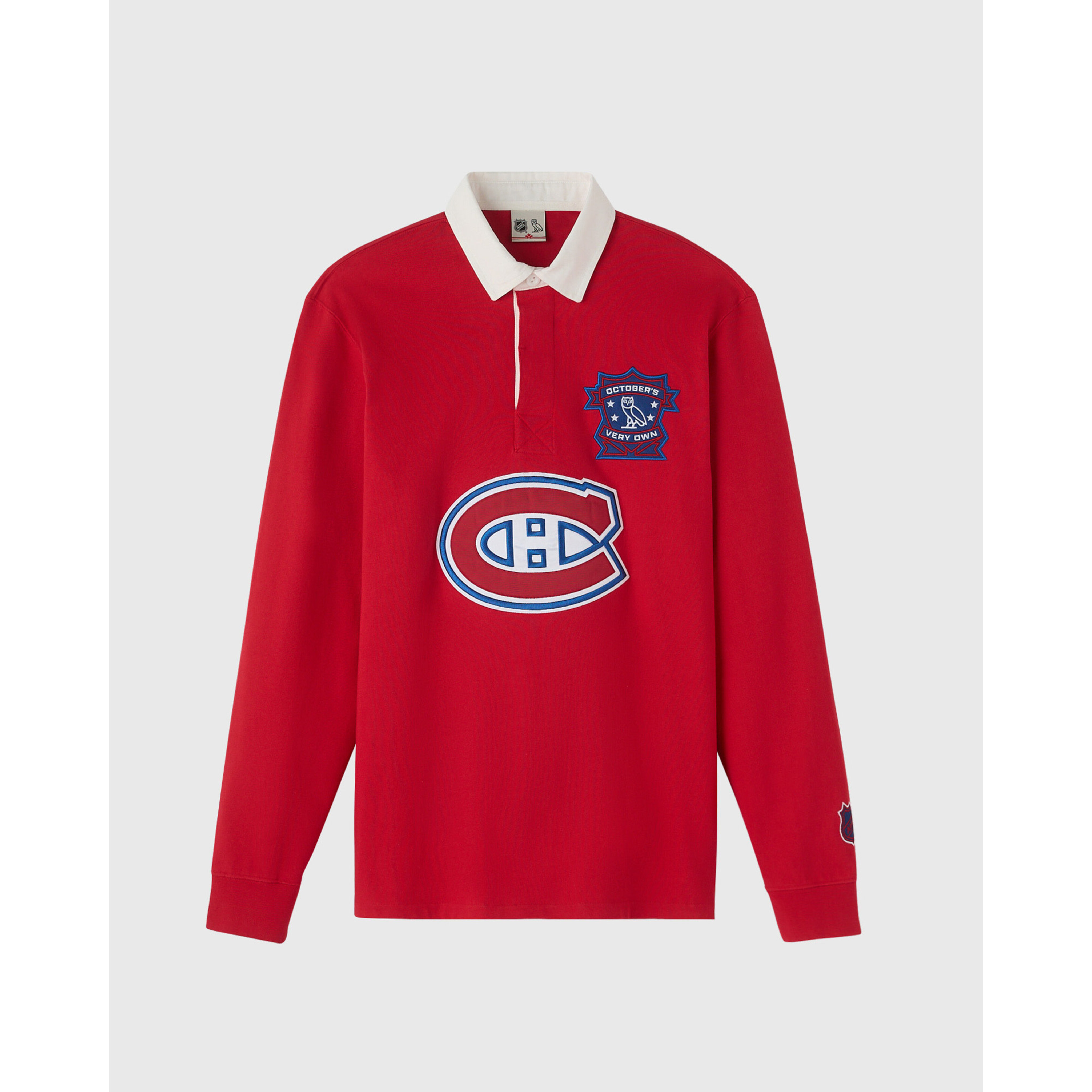 OVO x Montreal Canadiens - The Rugby Polo - Tricolore Sports