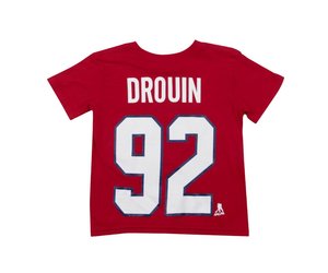 T Shirt Joueur Bebe Jonathan Drouin 92 Club De Hockey Des Canadiens