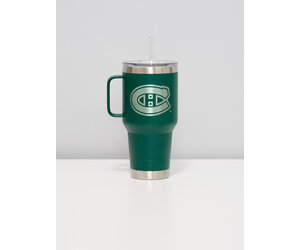 Montreal Canadiens Rambler 1L Straw Mug - Green - Tricolore Sports