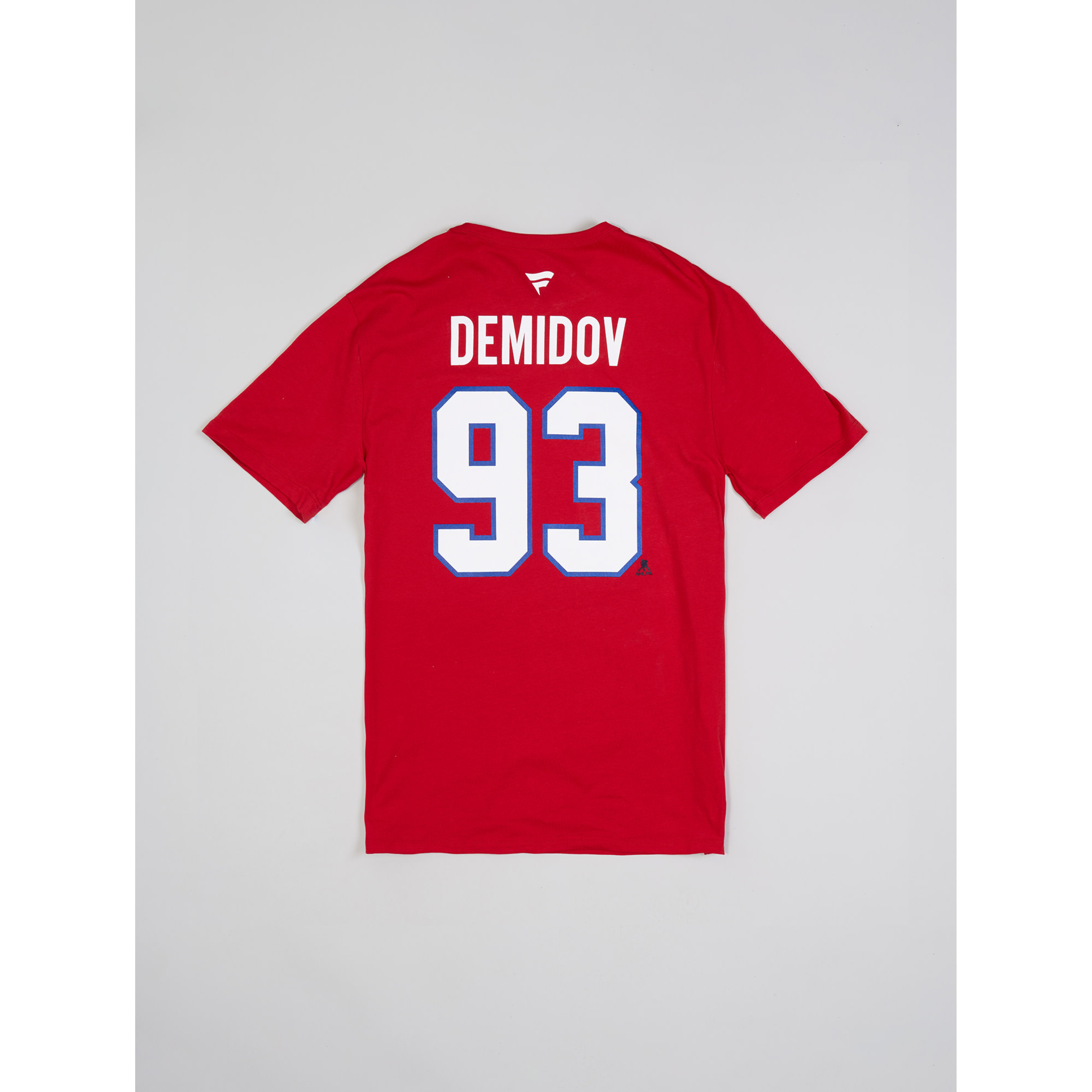 Ivan Demidov #93 – Red Player T-Shirt - Tricolore Sports