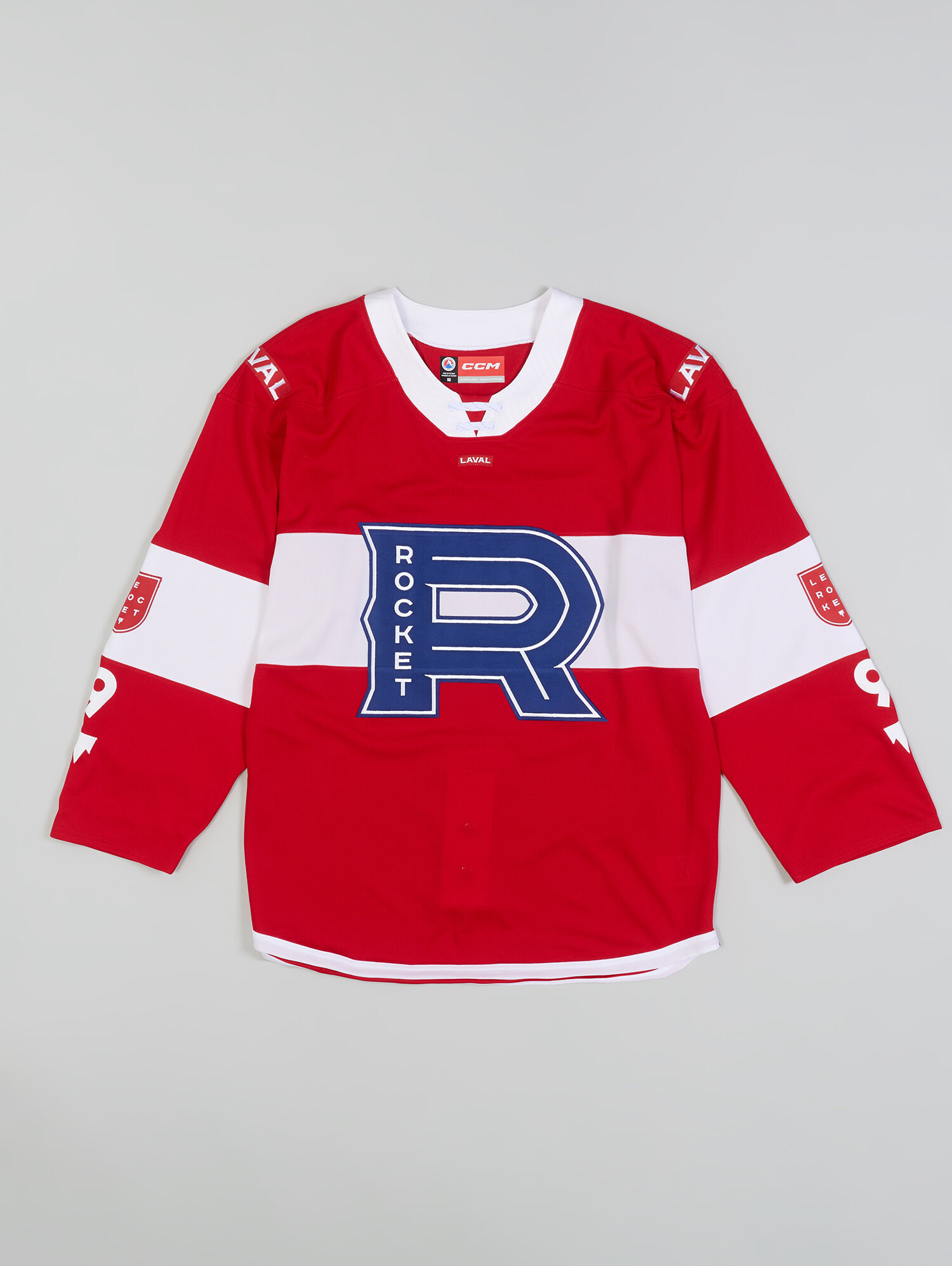 Chandails Rockets Laval Chandail authentique du Rocket de Laval - Rouge - Club de Hockey des ...
