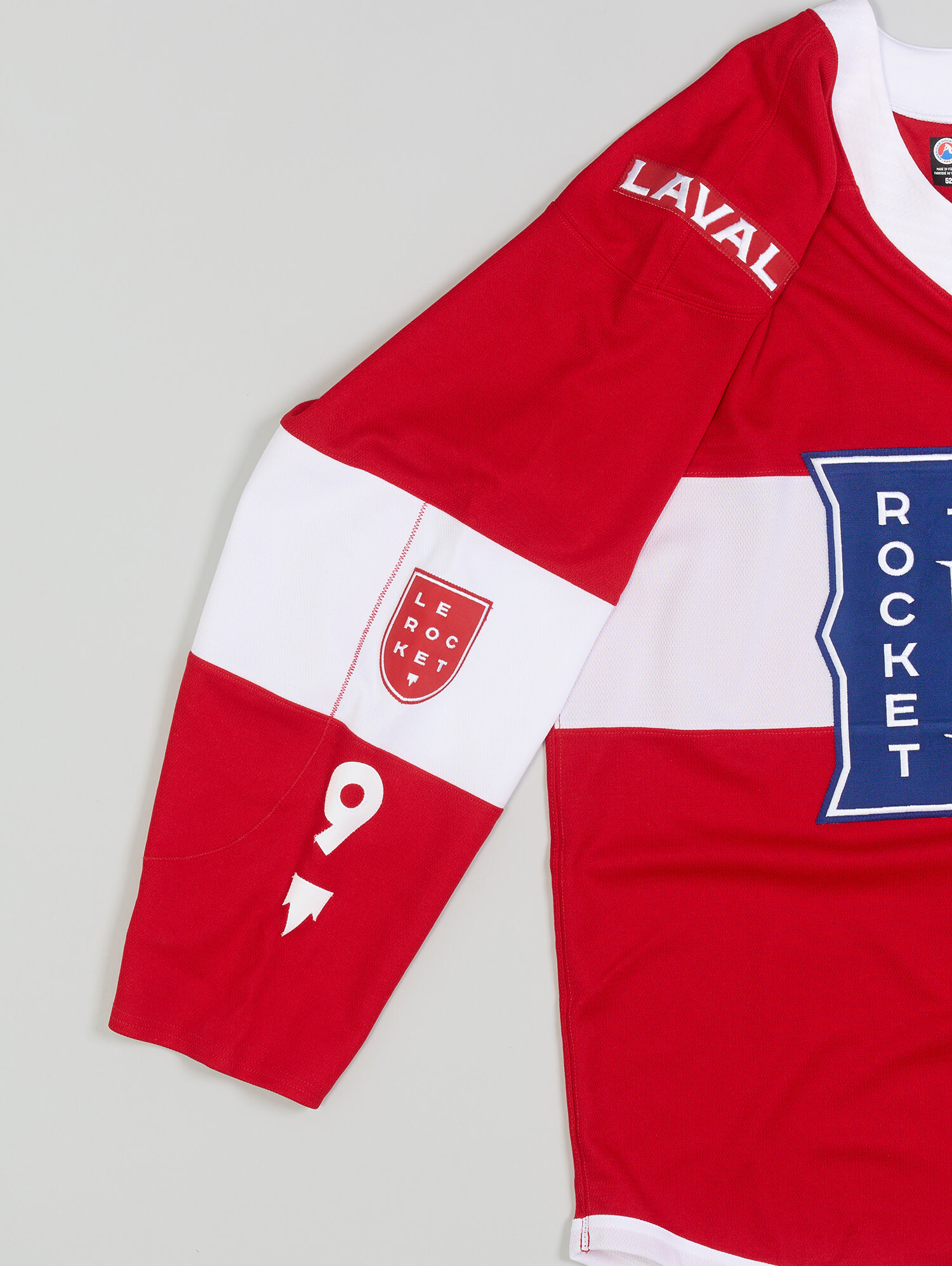 Chandails Rockets Laval Chandail authentique du Rocket de Laval - Rouge - Club de Hockey des ...