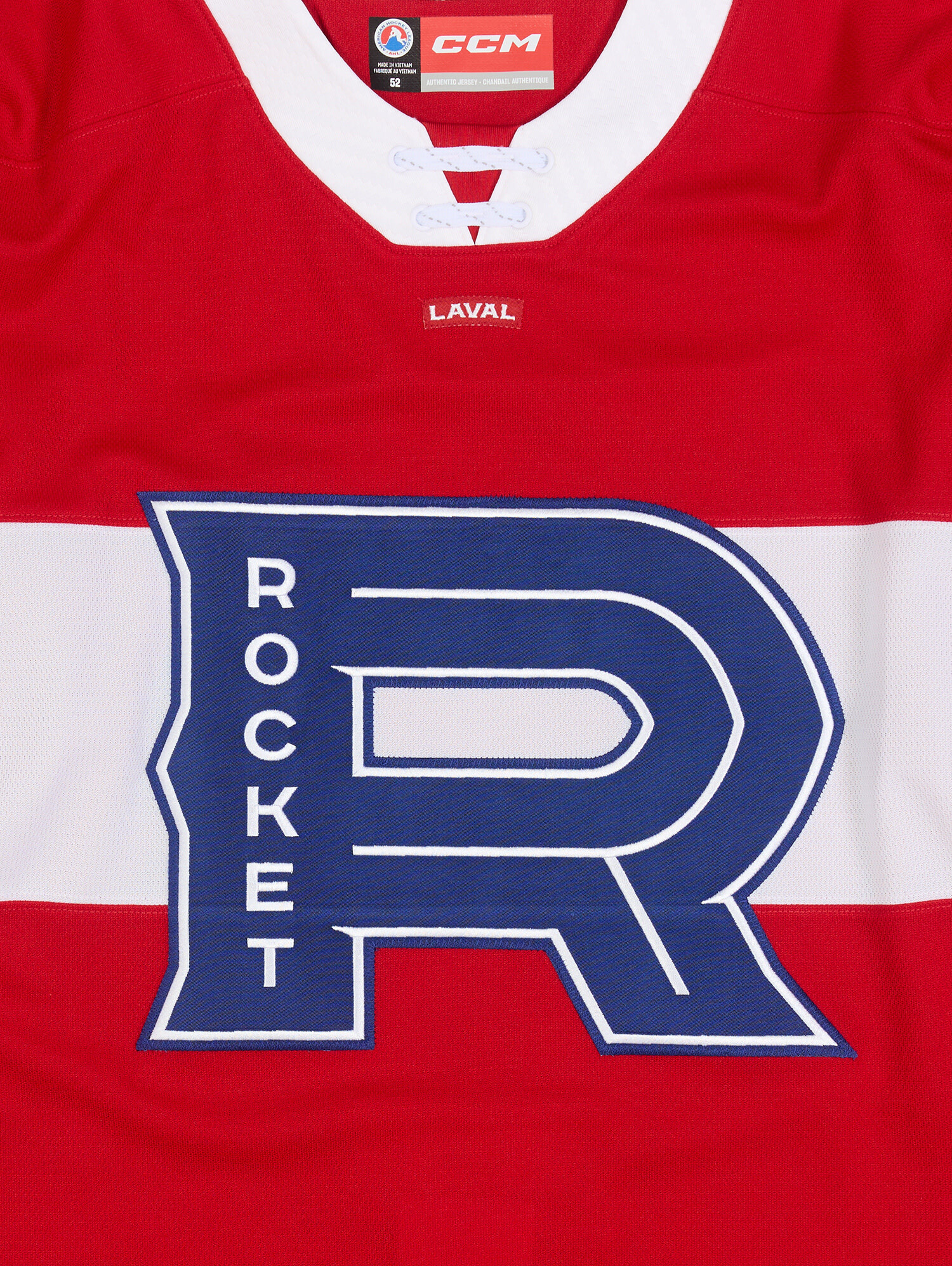 Chandails Rockets Laval Chandail authentique du Rocket de Laval - Rouge - Club de Hockey des ...