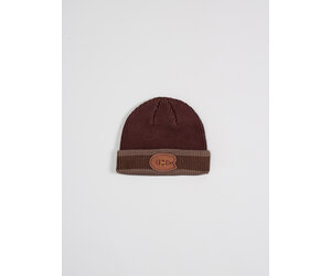 Canadiens Ribbed Beanie – Brown - Tricolore Sports