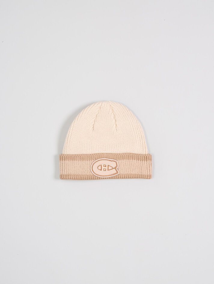 Canadiens Ribbed Beanie – Grey - Tricolore Sports