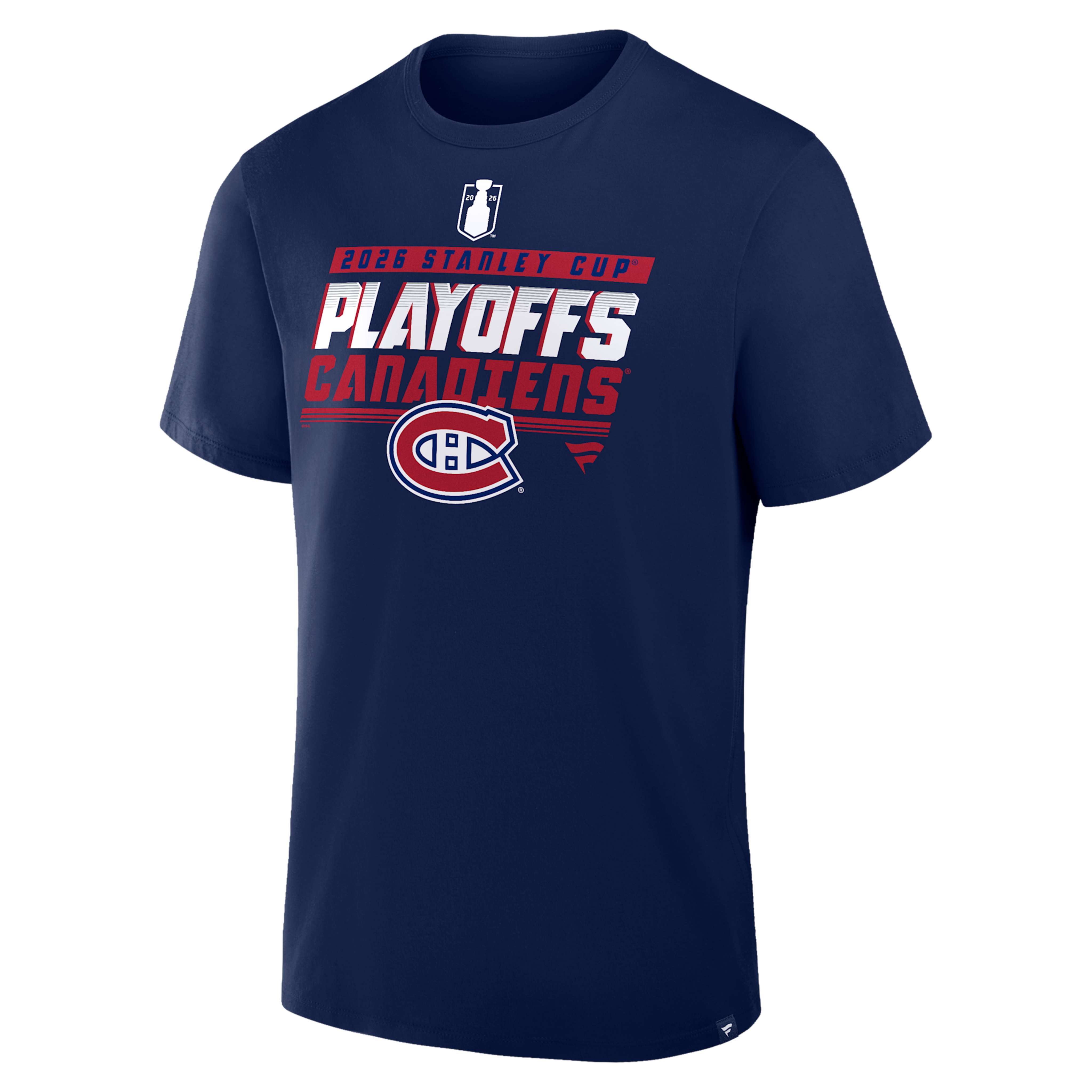 Montreal Canadiens Navy 2026 Playoff T-Shirt - Tricolore Sports