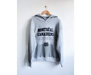 Montreal Canadiens Washed Fleece Hoodie - Tricolore Sports