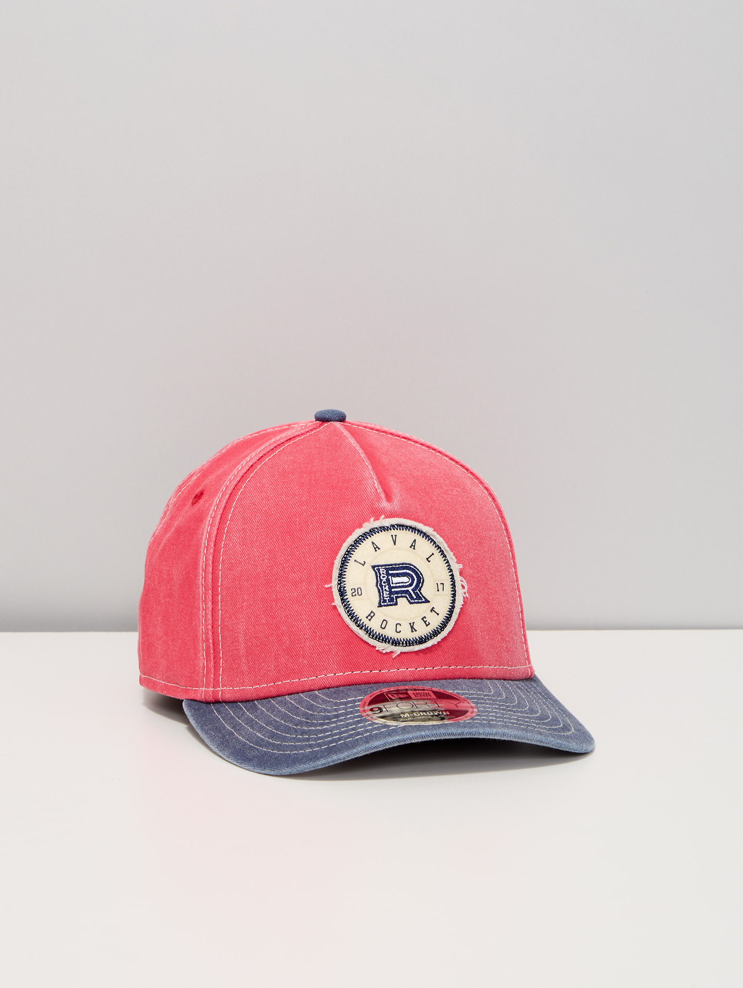 Laval Rocket Felt 9FORTY M-Crown A-Frame Snapback - Tricolore Sports