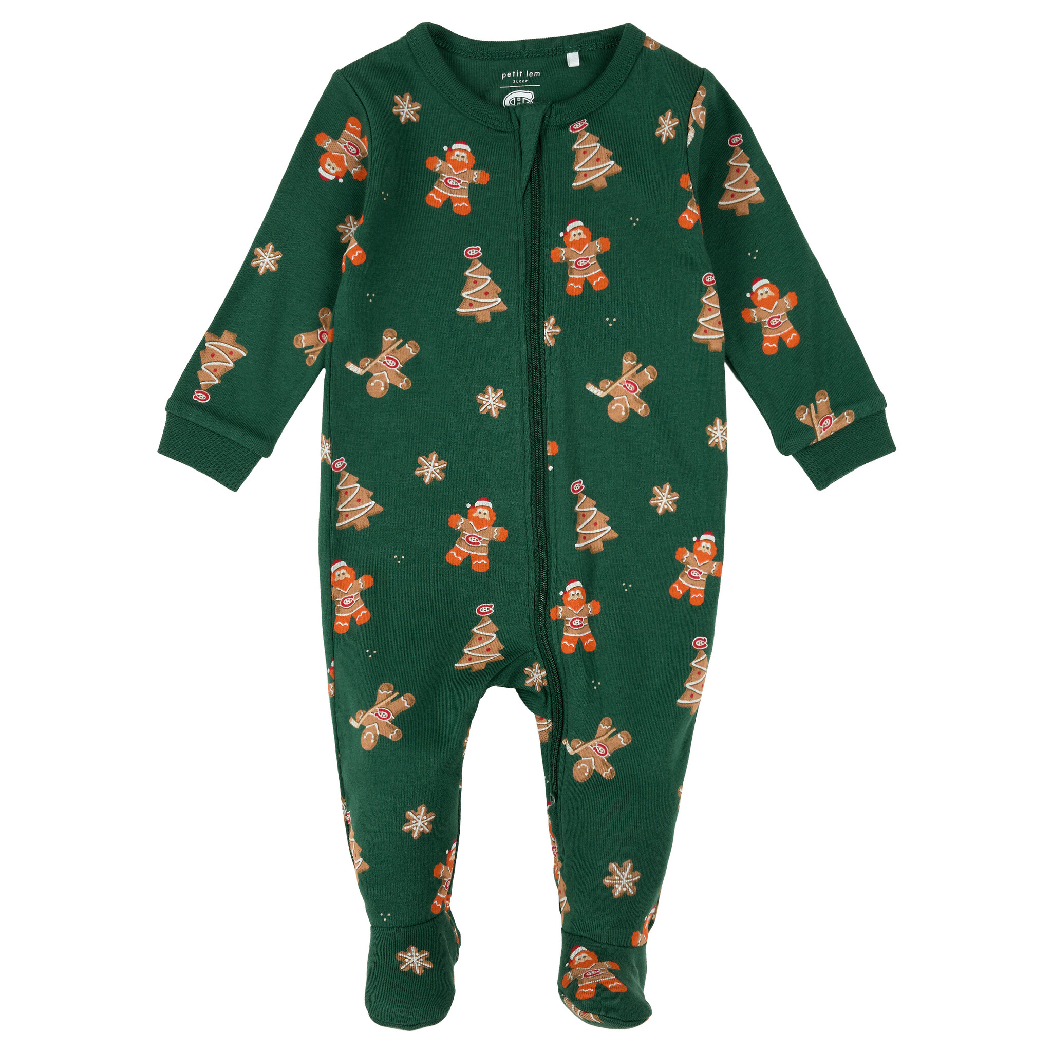 Montreal Canadiens Baby Pyjama - Holiday Youppi! - Tricolore Sports