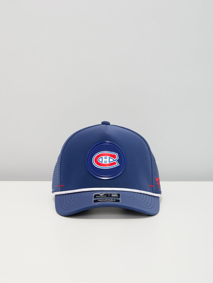 Montreal Canadiens AP26 Road Soft Wash A-Frame Meshback Cap - Blue