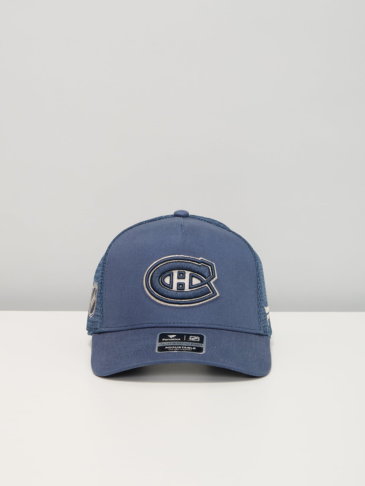 Montreal Canadiens AP26 Road Soft Wash A-Frame Meshback Cap - Blue