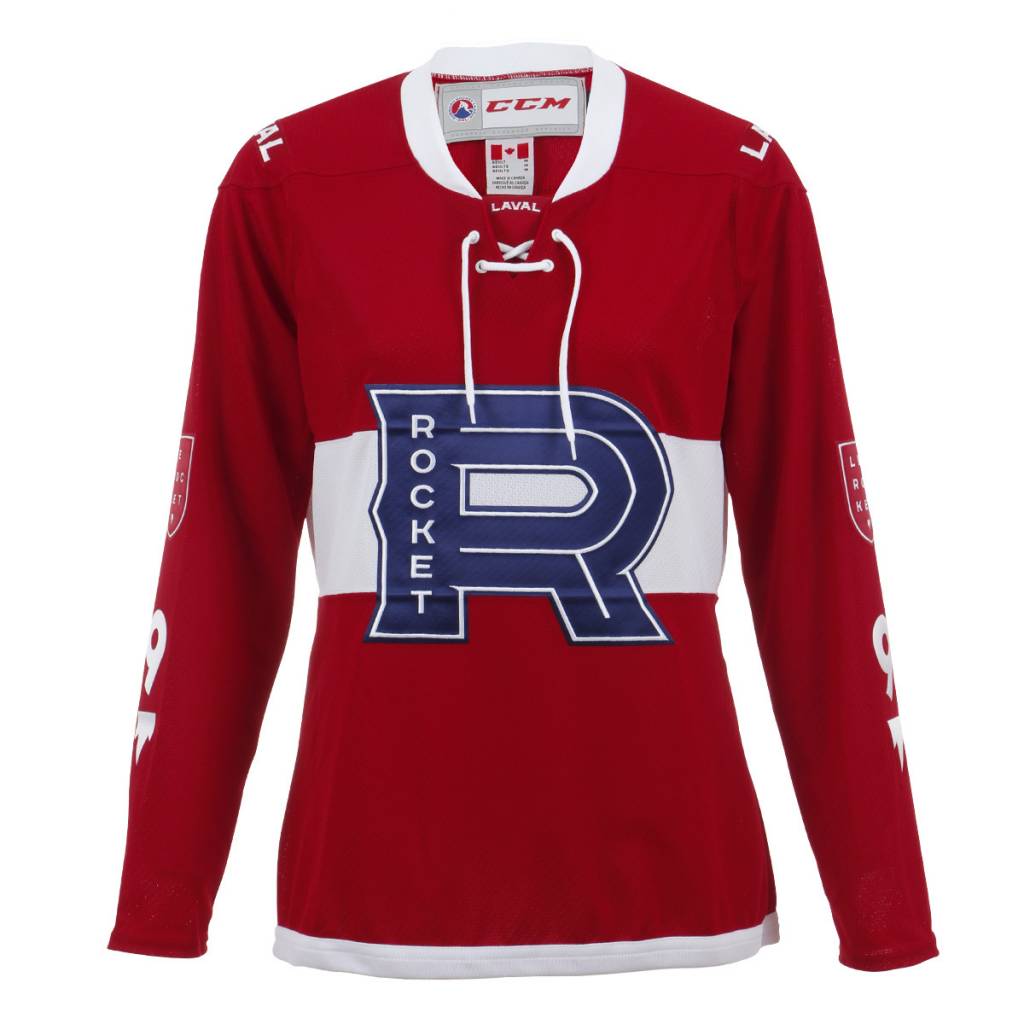 Laval Rocket #17#9 Hockey Jersey Embroidery Stitched Customize Any