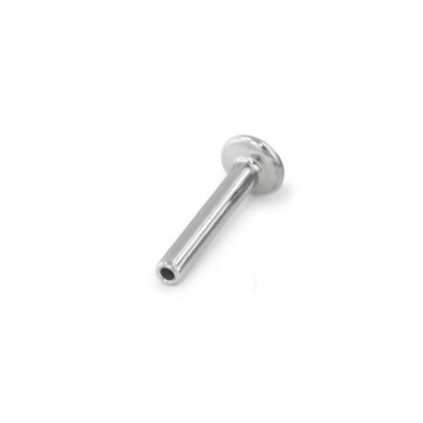 18g Titanium Threadless Flat Back Post (3mm Disk)