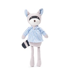 Hazel Village Hazel Village Max Raccoon w Gingham shirt