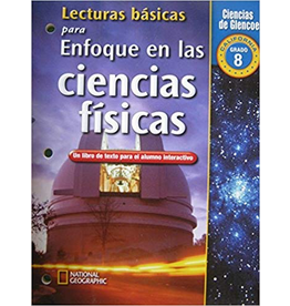 Focus of Physical Science  - CA Grade 8 (Spanish Edition)