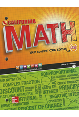Math Volume 1 {CA} Grade 7