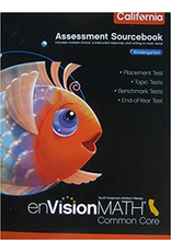 Envision Math CA - Common Core Kindergarten Teacher’s Resource Masters