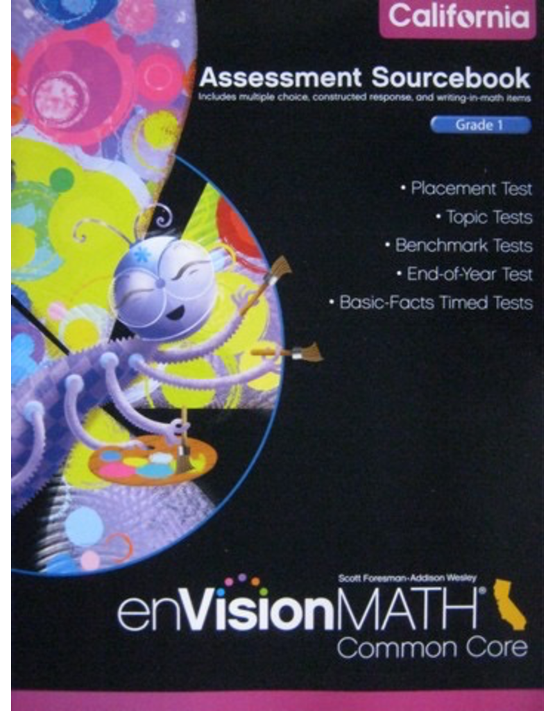 Envision Math CA - Common Core 1 Teacher Resource Masters