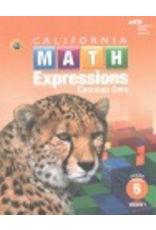 Math Expressions Grade 5 Volume 1 {CA}
