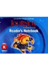 Journeys Common Core: Reader’s Notebook Grade K Volume 2