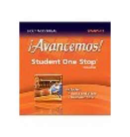 Avancemos! - Student One Stop - Spanish 1 - DVD-ROM