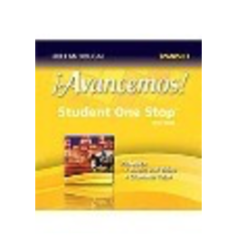 Avancemos! - Student One Stop - Spanish 2 - DVD ROM