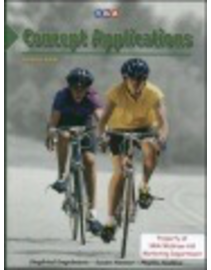 SRA Corrective Reading Concept Applications Comprehensive C Student Book