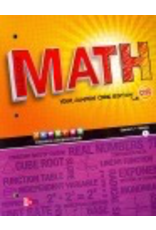Glencoe Math, Course 3, Student Edition, Grade 8 Volume 1
