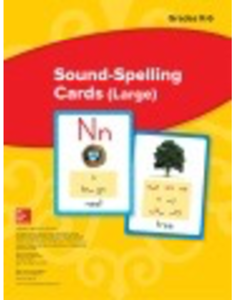 Reading Wonders Sound Spelling Large Cards Grade K-6