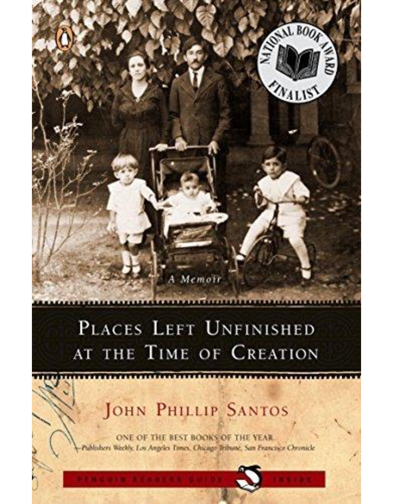 Place Left Unfinished At The Time Of Creation - John Philip Santos