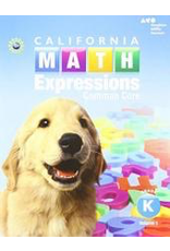 Houghton Mifflin Harcourt Math Expressions California: Student Activity Book Collection softcover Grade K 2015