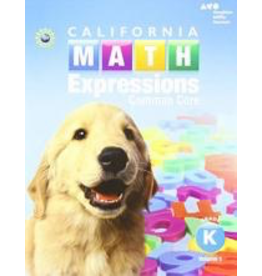 Houghton Mifflin Harcourt Math Expressions California: Student Activity Book Collection softcover Grade K 2015