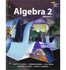 HMH Algebra 2: Interactive Student Edition Volume 2 2015