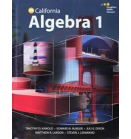 HMH Algebra 1 California