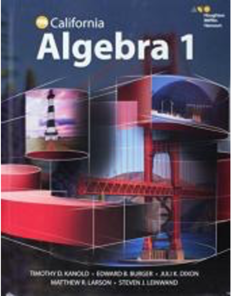 HMH Algebra 1 California