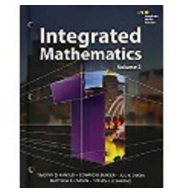 Integrated Mathematics 1 - Vol 2
