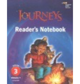 Journeys Reader's Notebook Volume 1 Grade 3