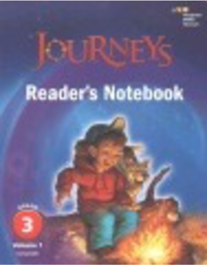 Journeys Reader's Notebook Volume 1 Grade 3