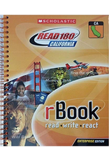 Scholastic Read 180 California rBook read write react; Stage A