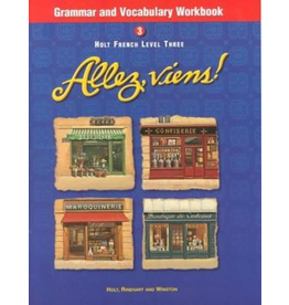 Allez, Viens! French, Level 3 - Grammar and Vocabulary Workbook