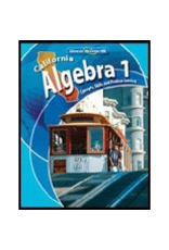 California Algebra: Concepts, Skills, And Problem Solving