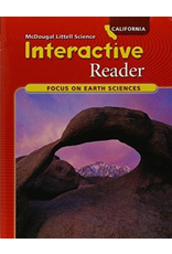 Mcdougal Littell Science California: Focus On Earth Science Interactive Reader Grade 6