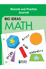 Big Ideas Math - Record and Practice Journal