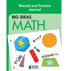 Big Ideas Math - Record and Practice Journal