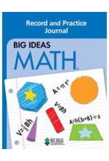 Big Ideas Math - Record and Practice Journal