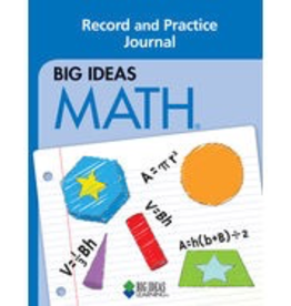 Big Ideas Math - Record and Practice Journal