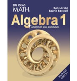 Big Ideas Math Algebra 1: A Common Core Curriculum, Teaching Edition