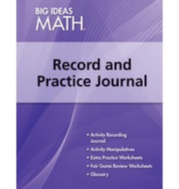 Big Ideas Math Algebra 1 - Record and Practice Journal