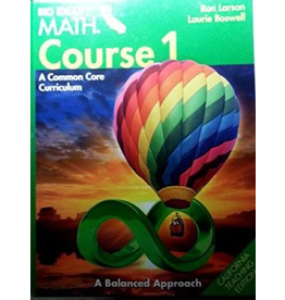 Big Ideas Math Course 1 A Common Core Curriculum CA Teaching Edition Grade 6